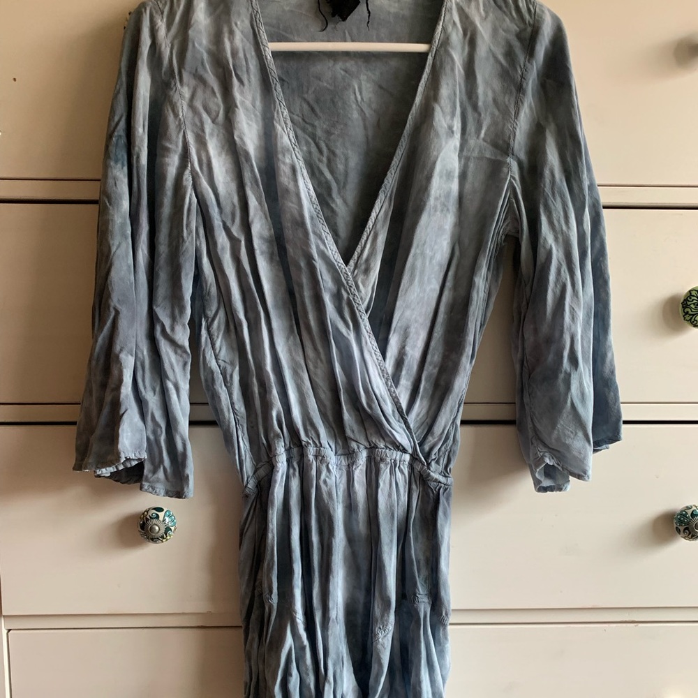 Blue Life Tye Die Romper